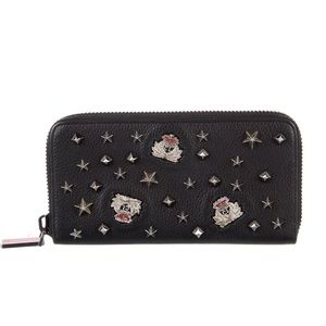 Christian Louboutin Leather Stud Wallet